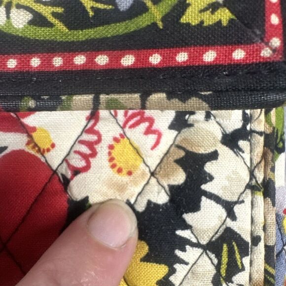 Vera Bradley Poppy Fields Crossbody Artsy Handbag Floral Whimsgoth Quilted - Picture 13 of 16